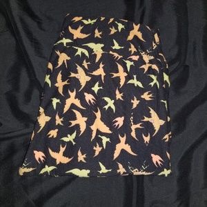 TC Lularoe Birds Leggings